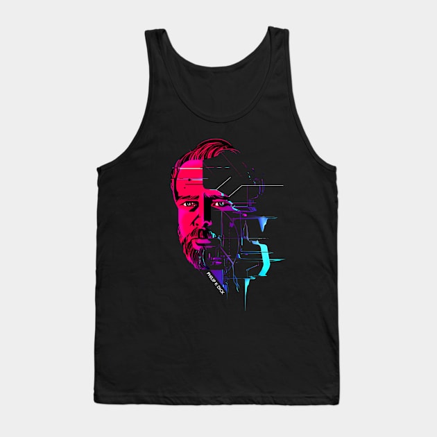 Philip K Dick II Tank Top by Lab7115